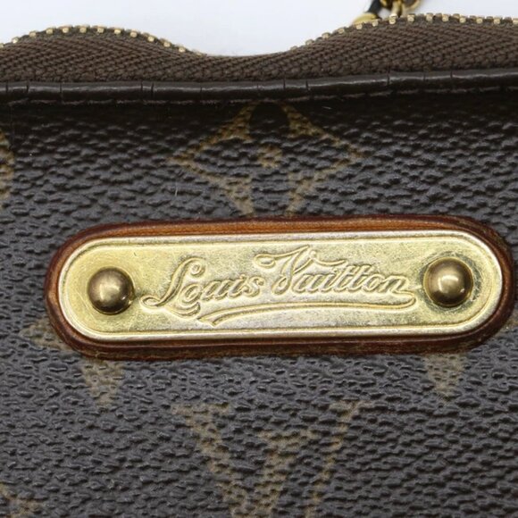 Louis Vuitton Monogram Pochette Eva Crossbody Shoulder Handbag *READ* - Picture 7 of 16